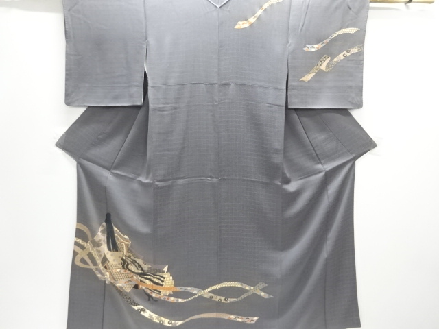 JAPANESE KIMONO / ANTIQUE KIMONO / SILK / JUNIHITOE PATTERN